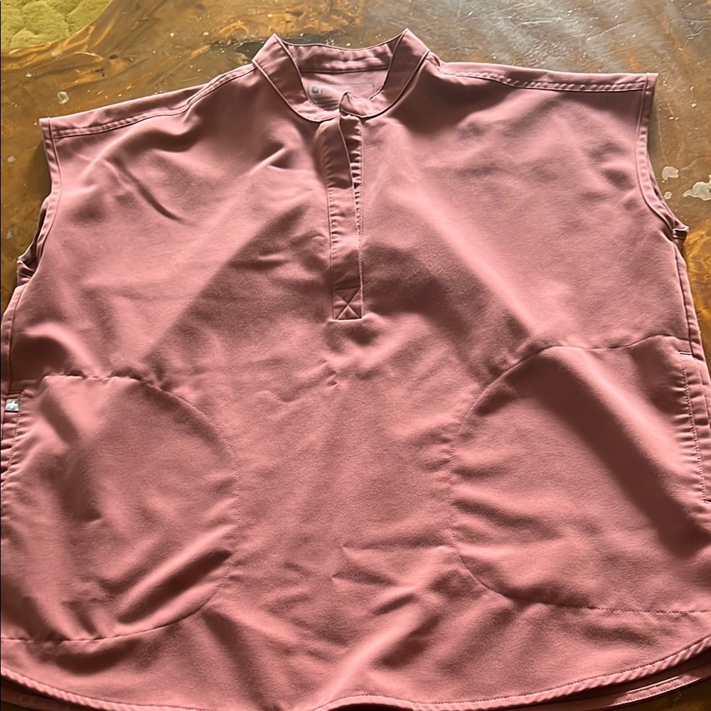 Figs Women's Top in Mauve Rafaela worn once!! Like new.